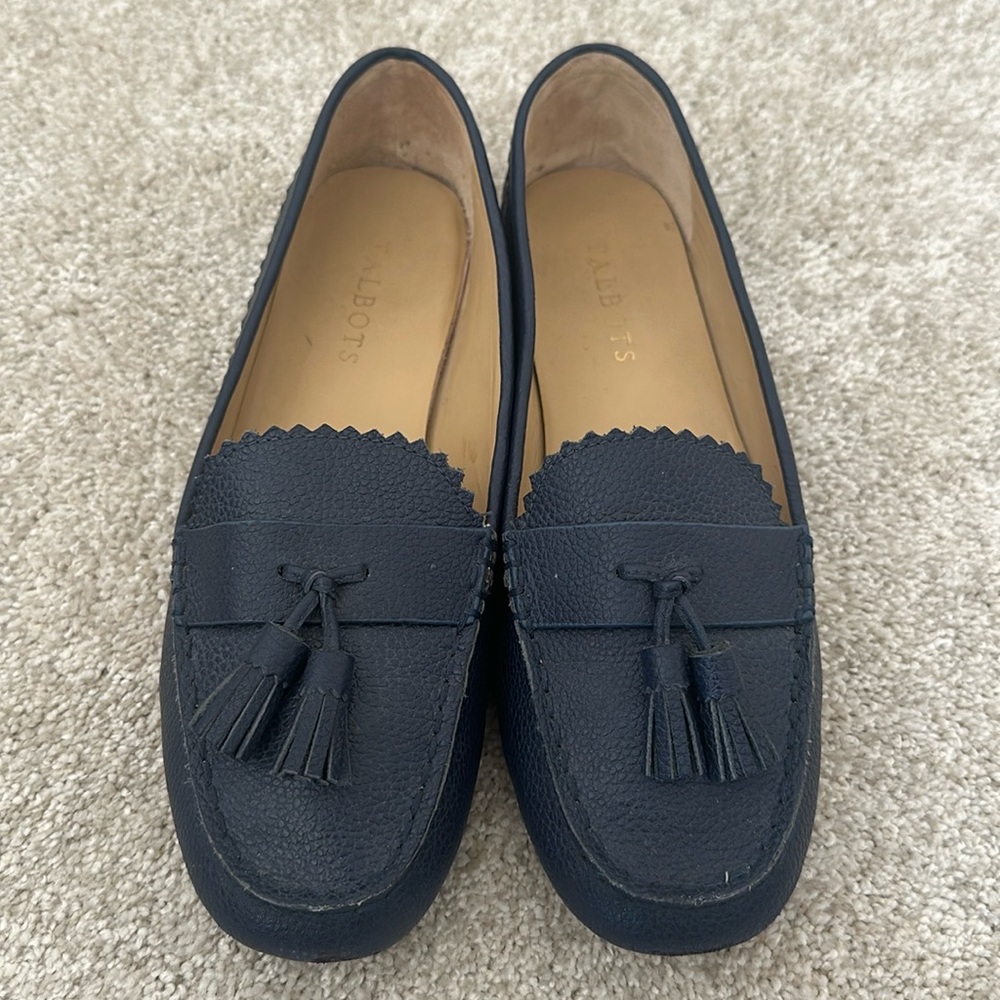 Talbots Women's Navy Loafers